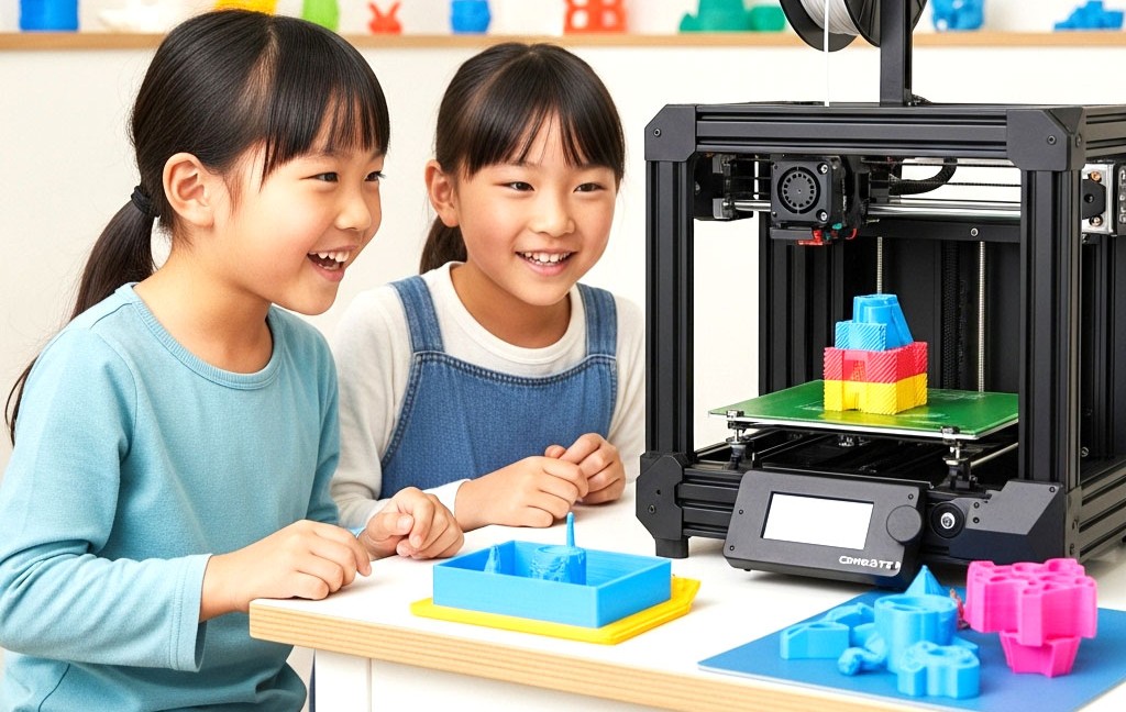 3Dプリンターものづくり講座 レッスンの様子